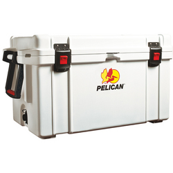Pelican 65QT Elite Cooler White Case