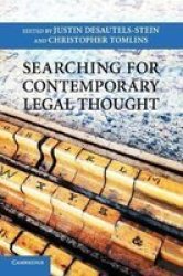 Searching For Contemporary Legal Thought Paperback