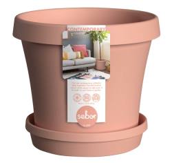 Sebor Super Pot - Peach - 15CM