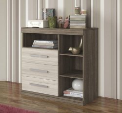 Chest Of 3 Drawers And Shelves
