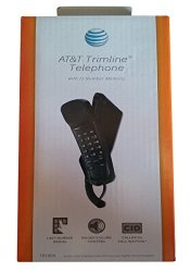 At&t Corded Phone With Caller Id Black
