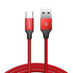 Baseus Usb-c Braided Cable 4FT 1.2M Fast Charging 3.0A Type-c High Speed Data Synchronization Charger Cord For New Apple Macbook Samsung Galaxy S9 S9+ S8 S8+ Note 8