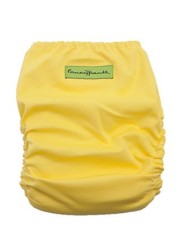 Bamboo Nappy With Microfibre Insert Buttercup in Yellow