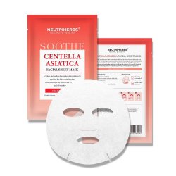 Neutriherbs 0.05% Cica Facial Mask for Sensitive Skin
