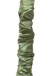 Royal Designs Pear Green Cord & Chain Cover- 4 Feet- Silk-type Fabric Velcro - Use For Chandelier Lighting Wires CC-10-PGR