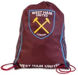West Ham United F.c. Gym Bag Sv Official Merchandise