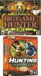 Hunting 2 Pack: Cabela's Big Game Hunter 10TH Anniversary + Hunting Unlimited 2008