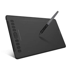 Huion 2019 Inspiroy H1161 Graphics Drawing Tablet Android Devices Supported 8192 Pen Pressure With Battery-free Stylus 10 Shortcut Keys