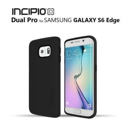 Incipio Dualpro Dual Layer Protection Case For Samsung Galaxy S6 Edge Black