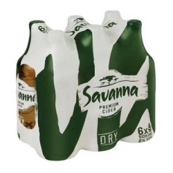 Savanna Cider Dry Nrb 500 Ml X 6