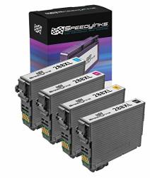 Speedy Inks Remanufactured Ink Cartridge Replacement For Epson T288XL Black Cyan Magenta Yellow 4-PACK