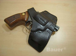 38 Special Revolver Leather Bikini Holster 32 R2" - 38 R2