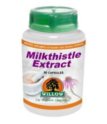 Willow - Milkthistle Extract 90 Capsules