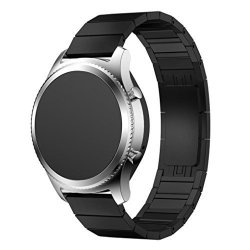 For Samsung Gear S3 Classic Sl Outsta Stainless Steel Watch Band Strap Metal Clasp Black
