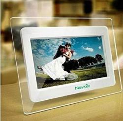 7 Inch Tft Lcd Wide Screen Digital 2000 Photos Display Frame With Calendar Support Tf Sd sdhc usb Flash Drives- Support 32GB Sd Card Photo Digital Gift