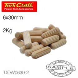 Tork Craft Dowels 6 X 30mm 2kg Bag