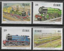Ireland Mnh 1984 Irish Railways Trains Um