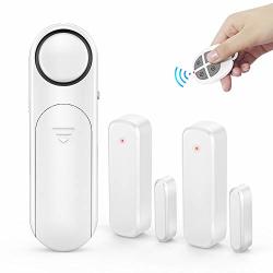 Secrui A3 Door Chime Wireless Door Window Alarm Magnetic Sensor Burglar Anti-theft 120DB Volume 360FT 110M Operating Range With Remote Control Home Security Systems Kit