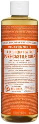Dr. Bronner's Pure Castile Liquid Soap Tea Tree 473ml