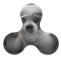 Gabe The Dog Eyepatch Printed Fidget Spinner Anxiety Relief Funny Hand Toy Steel Stress Reducer Toys