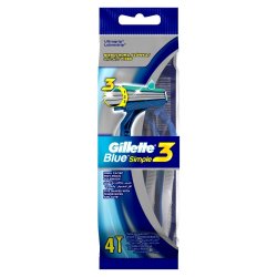 Gillette - BLUE3 Simple Disposable Razors 4S
