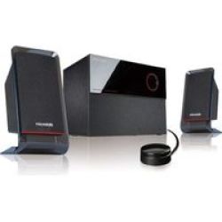 Microlab M200 Bluetooth Speakers And Subwoofer 40W 2.1 Channel Black