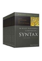 The Wiley Blackwell Companion To Syntax Hardcover 2ND Edition