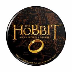 The Hobbit An Unexpected Journey Logo Compact Pocket Purse Hand Cosmetic Makeup Mirror
