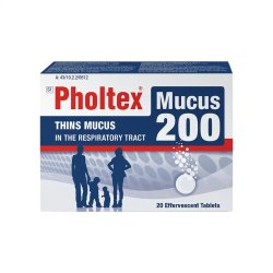 Mucus 200MG Effervescent Tablets 20'S