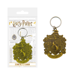 Harry Potter Hogwarts House Metal Keyrings Assorted - Hufflepuff