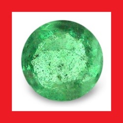 Emerald - Nice Green Round Facet - 0.195cts