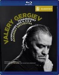 Mariinsky Tchaikovsky: Symphonies Nos. 4 5 And 6 Gergiev Blu-ray Disc