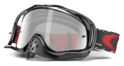 Oakley Crowbar With Clear Lens Included Mx Goggles Crowbar Frame & Clear Af Lens Grey One Size