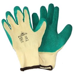 Pinnacle Progrip Rubber Coated Gripper Glove Crinkle Palm