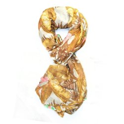 LILY AND ROSE Lily & Rose Yellow Based Fashion Scarf