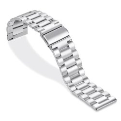 Bakeey 22MM Stainless Steel Smart Watch Band Replacement Watch Strap For Xiaomi Watch Color - Silver