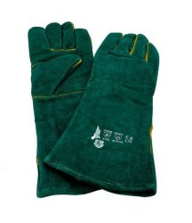 Leather "bokke Inspired" Braai Gloves - Welders Heat Resistant Gloves