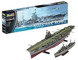 Revell Of Germany Hms Ark Royal & Tribal Destroyer Hobby Model Kit