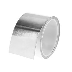 Bcp 5CM X 25M Meter 0.045MM Thickness Aluminum Foil Tape For Automotive Air-conditioner Havc Insulation Ducts