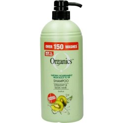 Organics Shampoo Straight & Sleek 1L