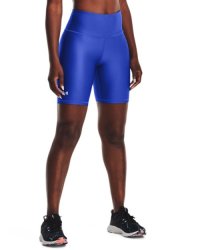 Women's Heatgear Armour Bike Shorts - Versa Blue LG