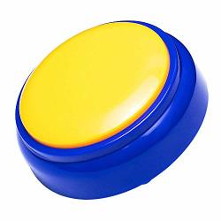 Neutral Sound Talking Button Record Sound Box Answer Buzzers 30 Seconds Recording Yellow And Blue