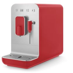 Smeg Matt Red Bean To Cup Coffee Machine -19 Bar- Thermoblock