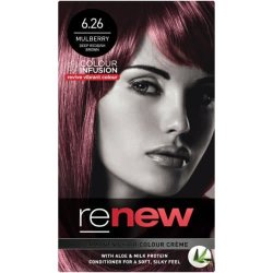 Renew Colour Infusion Permanent Hair Colour Creme Mulberry 6.26