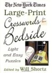 The New York Times Large-Print Crosswords for Your Bedside: Light and Easy Puzzles