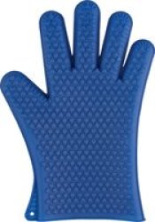 Wenko - Oven Glove Silicone 1PC - Blue