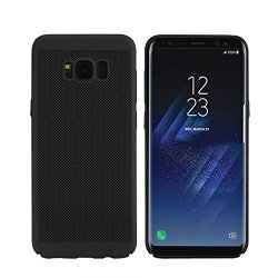 Samsung Galaxy S8 Plus Case Itamo Fashion Ultra-thin Breathable Cooling Mesh Hard Phone Cover For Samsung Galaxy S8 Plus Black