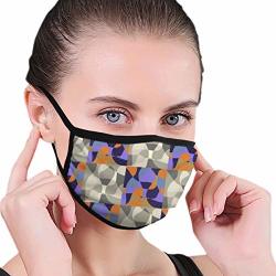 Masks Colored Marble Tiles Face Mask Polyester Anti Dust Masks