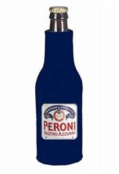 Peroni Nastro Azzurro 12OZ Beer Bottle Suit Kaddy Coolie Huggie Zip-up Cooler