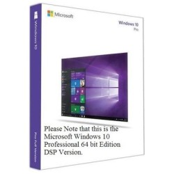 Microsoft Windows 10 Professional 64 Bit Edition Dsp No Warranty On Software